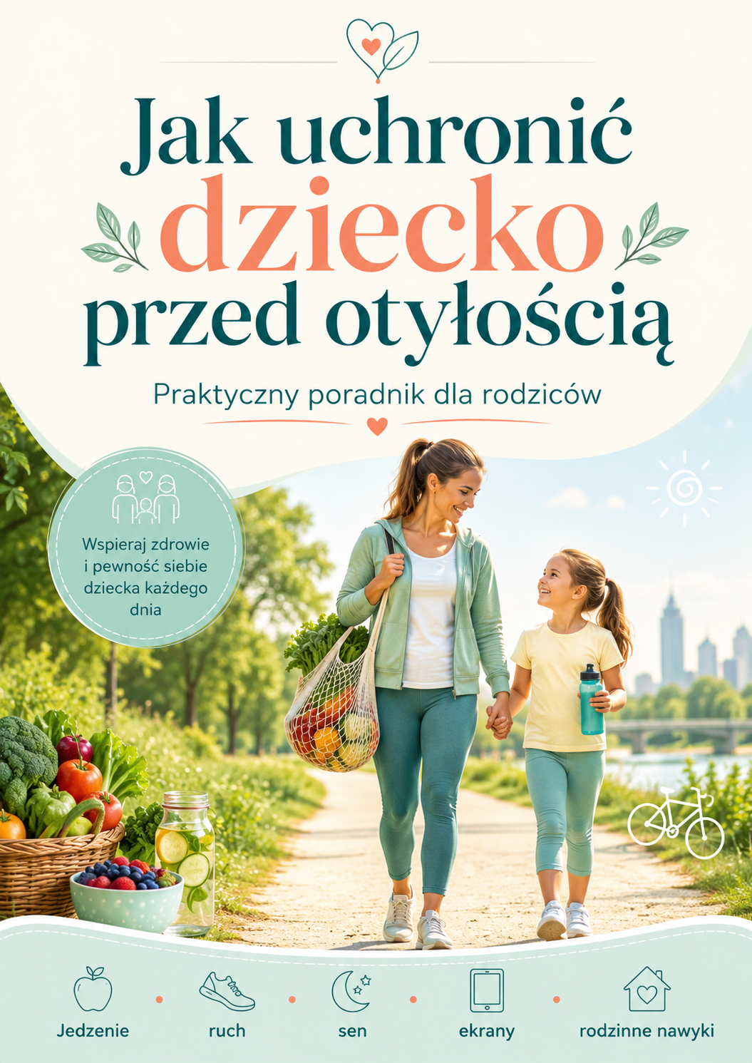Okładka: Jak uchronić dziecko przed otyłością